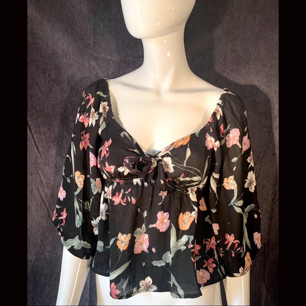 Floral Flow Crop Top